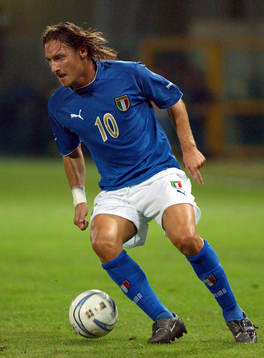 Franscesco Totti, Italien