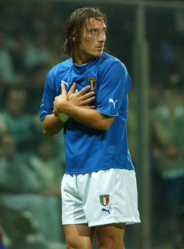 Franscesco Totti, Italien