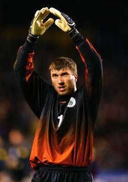 Aleksandrs Kolinko, målvakt,  Lettland