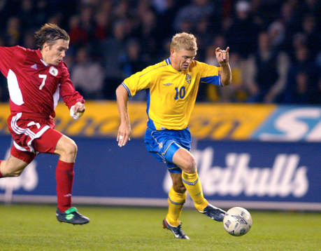 Marcus Allbäck, Sverige