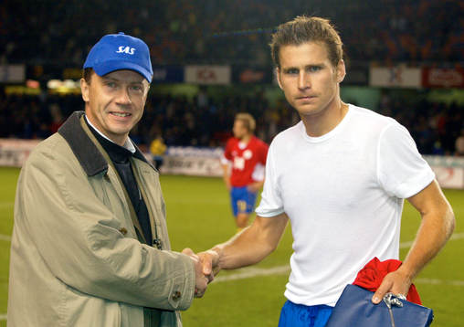 SAS representant och Andreas Jakobsson, Sverige