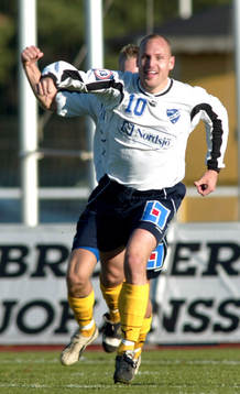 Magnus Eriksson har gjort 0-1