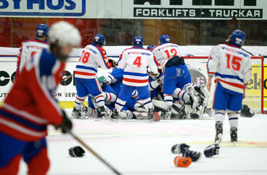 Ishockey, TV-Pucken (TV Pucken), Final, Stockholm/vit -
