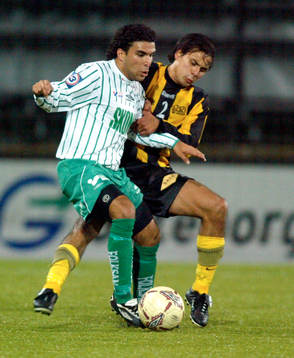 Arash Bajat, Frölunda och Johan Lind, Häcken