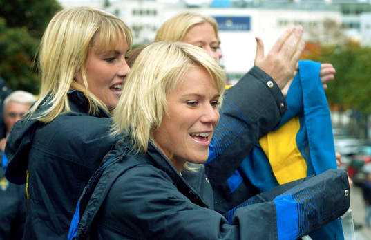Anna Sjöström och Hanna Marklund, Sverige