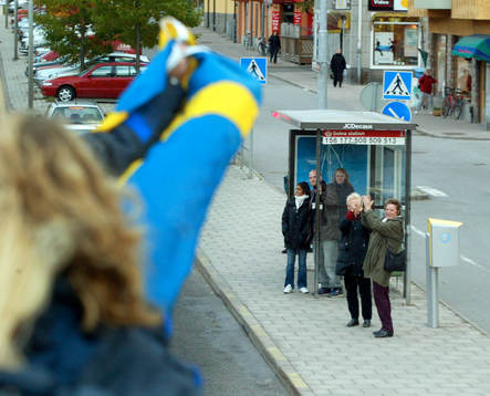 Hyllninga, busskur
