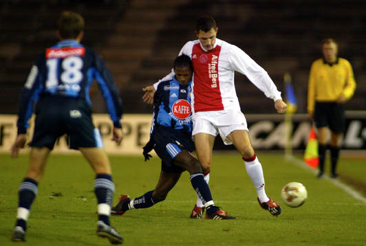 Rene Makondele, Djurgården och Jelle van Damme, Ajax