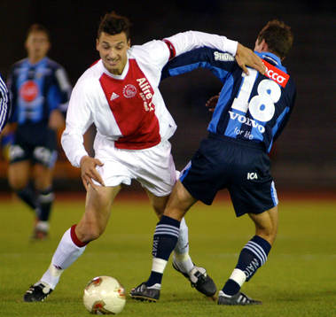 Zlatan Ibrahimovic, Ajax och Niclas Rasck, Djurgården