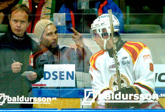 En supporter ogillar Jesper Björck, Brynäs