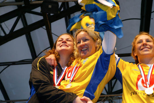Kungsträdgården; Caroline Jönsson och Victoria Svensson