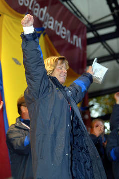 Kungsträdgården; Marika Domanski Lyfors, förbundskapten