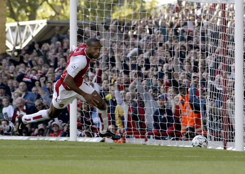 Thierry Henry, Arsenal gör det andra målet