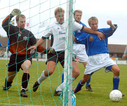 Fotboll, kval, småklubb, Näset/Höllviken - Bjärnum