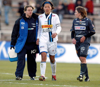 Jane Törnqvist, har fått sig en rejäl törn av Hanna