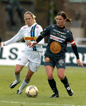 1-1, Malin Moström, Linda Fagerström