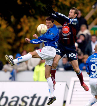 Igor Sypnievski, Halmstad och Markus Karlsson, Djurgården
