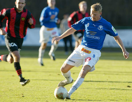 Mats Lilienberg, Trelleborg, 1-0 målskytt