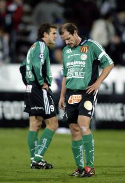 Nichlas Norell och Peter Berggren, Enköping, depp