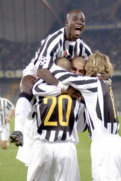 Gioia, Juventus, jubel