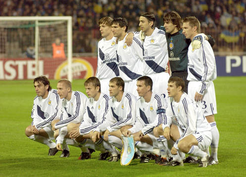 Fotboll, Dynamo Kiev, lagbild