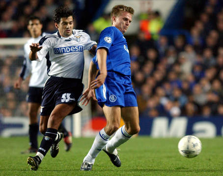 Conceicao, Lazio  och Jesper Gronkjaer (Grönkjaer), Chelsea