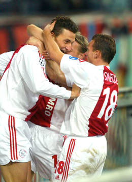 Zlatan Ibrahimovic, Ajax, jubel