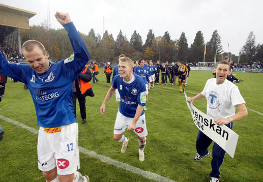 Trelleborg är tillbaka i Allsvenskan. Patrik Svensson och