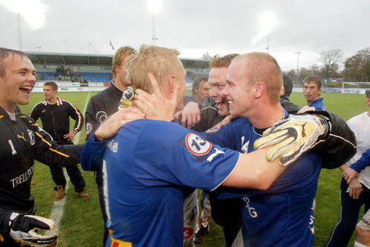 Trelleborg är tillbaka i Allsvenskan. Jubel