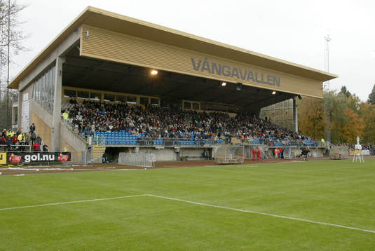 Fotboll, Superettan, Trelleborg, läktare, Vångavallen