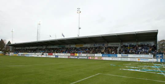 Fotboll, Superettan, Trelleborg, Vångavallen, läktare