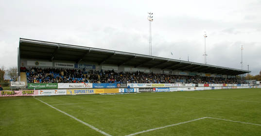 Fotboll, Superettan, Trelleborg, Vångavallen, läktare
