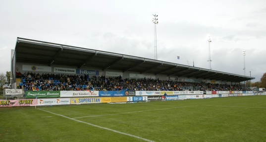 Fotboll, Superettan, Trelleborg, Vångavallen, läktare