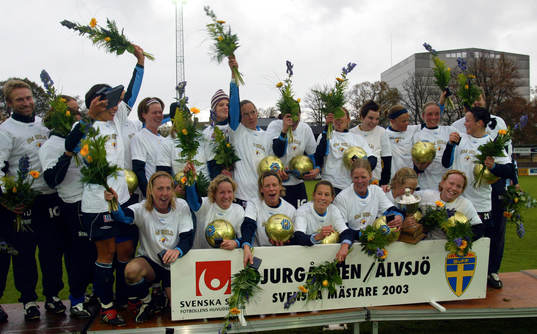 Djurgården/Älvsjö Svenska Mästare 2003