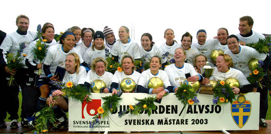 Djurgården/Älvsjö Svenska Mästare 2003