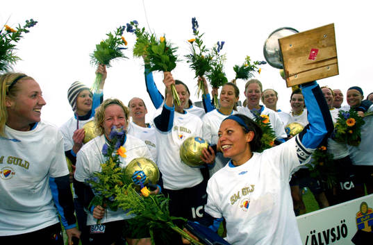 Djurgården/Älvsjö Svenska Mästare 2003 Sara Johansson,