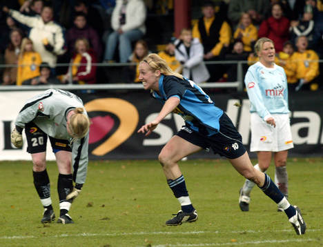 Djurgården/Älvsjö Svenska Mästare 2003. Sara Johansson