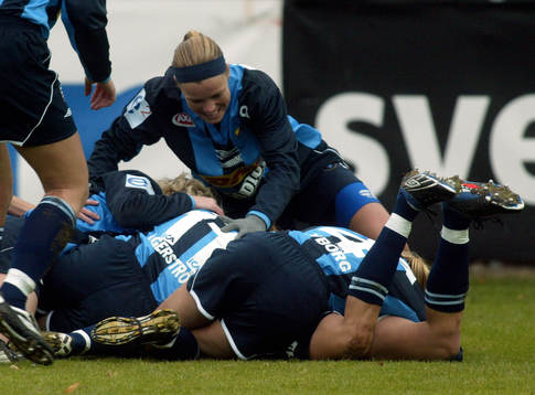 Djurgården/Älvsjö Svenska Mästare 2003. Jubel