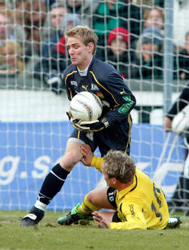 Anders Holmberg, målvakt GAIS
