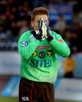 John Alvbåge. Målvakt. Bön