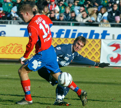 Mattias Lindström, Örgryte, stoppas av XX, Örgryte