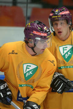 Mathias Johansson och Hannes Hyvönen, Färjestad
