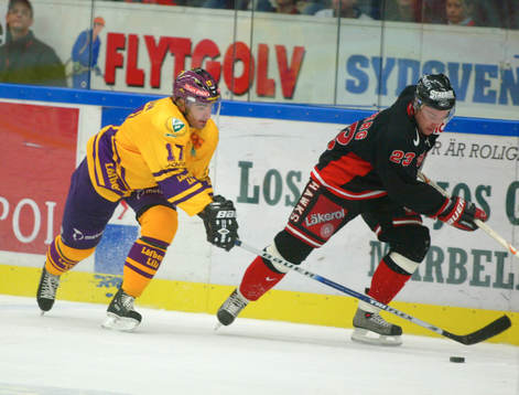 Mathias Johansson, Färjestad och Mikael Wahlberg, Malmö