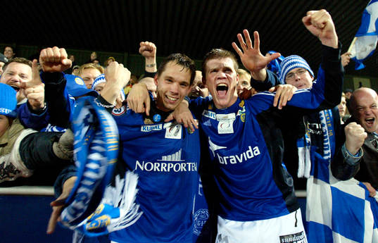 Öyvind Svenning och Fredric Lundqvist, Sundsvall jublar