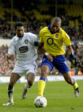 Jermaine Pennant, Leeds och Gilberto Silva, Arsenal
