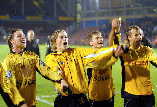 Lasse Nilson, Elfsborg. Jubel
