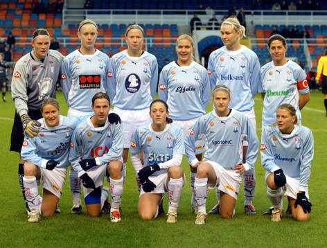Malmös start elva. Lagbild