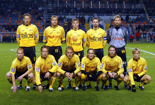 Elfsborgs start elva. Lagbild
