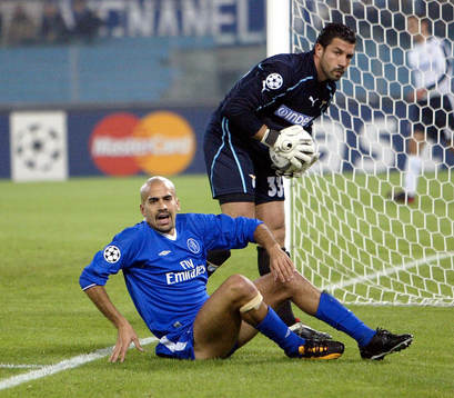 Fotboll, Champions League, Lazio - Chelsea