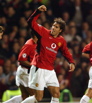 Ruud van Nistelrooy, Manchester, jubel