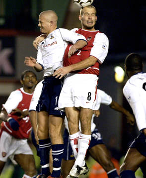 Fotboll, engelsk, FA Barclaycard Premiership, Arsenal -